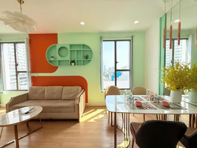 Two-Bedroom Apartment — Key & Code Serviced Apartments-Rivergate Residence